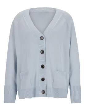 Cardigan, V-Ausschnitt,1/1-Arm female - 46 - FashionsVida
