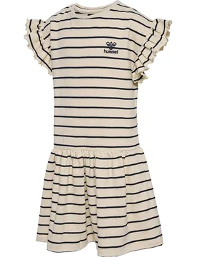 Vestito A Maniche Corte Ajma Whitecap Grey 110 cm - Hummel - FashionsVida