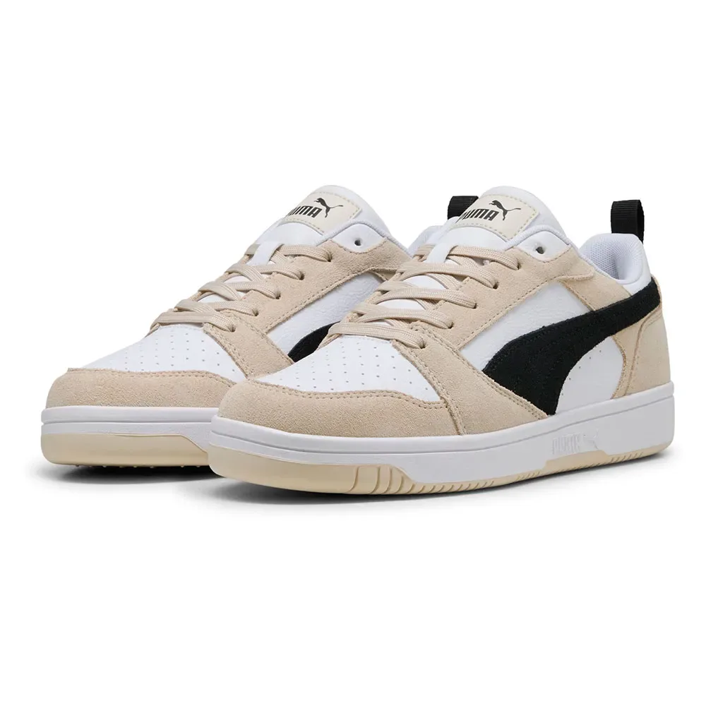 Baskets Rebound V6 Low Sd Alpine Snow / Black / White EU 38 - Puma - FashionsVida