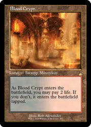 Blood Crypt (Retro Frame) (Foil) Ravnica Remastered