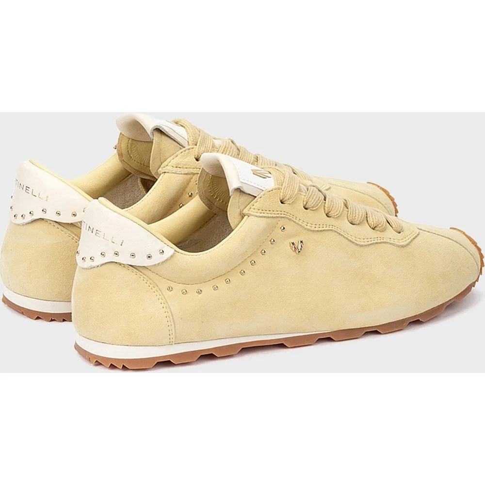 Zapatillas de mujer de piel con cordones - Martinelli - FashionsVida