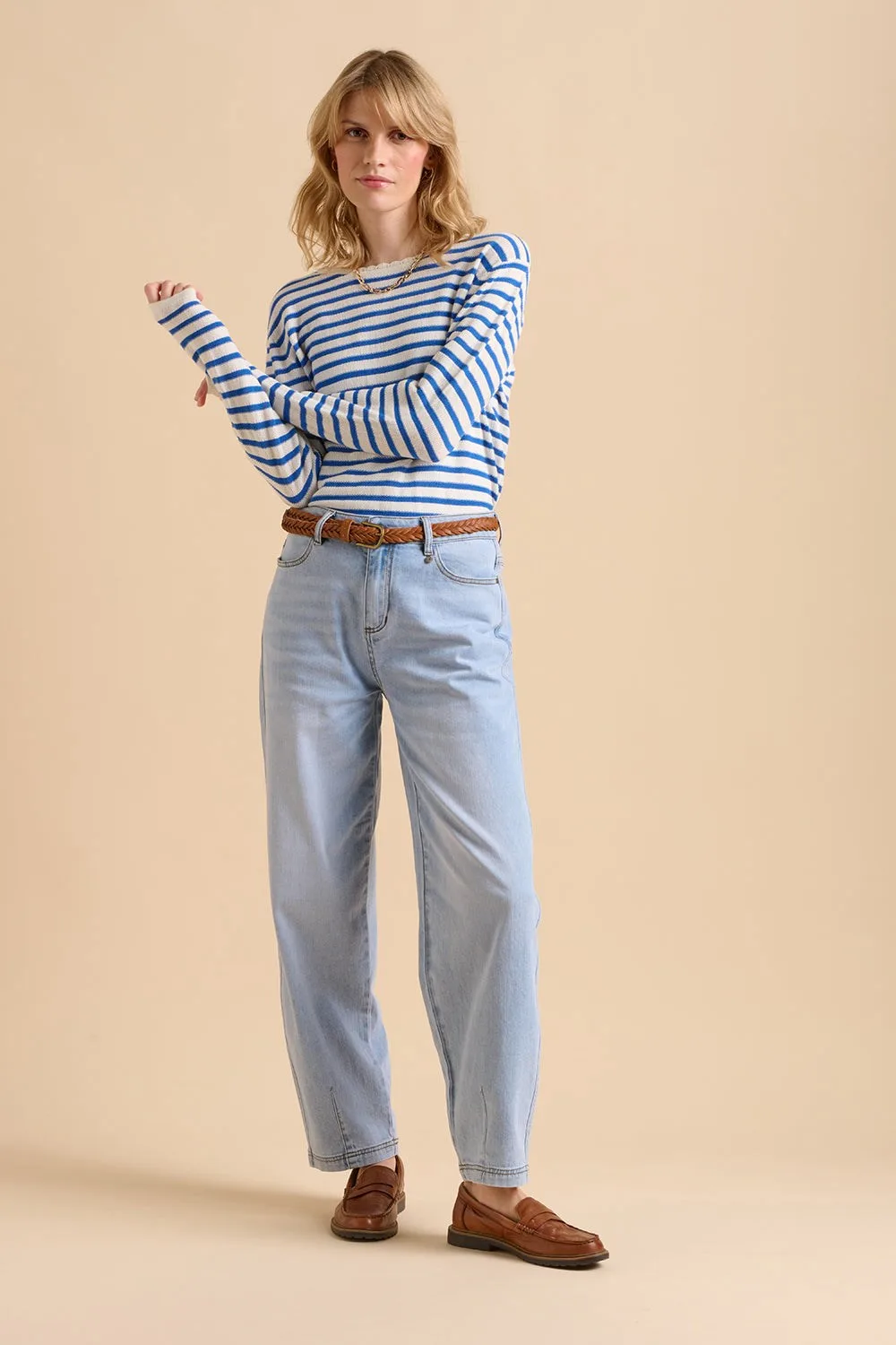 Barrel Womens Leg Jeans - - Size: 14 - Brakeburn - FashionsVida