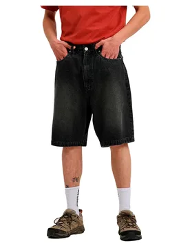 Short Big Washed Black 28 Homme - Santa Cruz - FashionsVida
