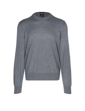 Boss Pullover H-LENO gris M