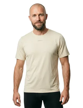 Pro Trail 2 Short Sleeve T-shirt Beige S Men - Craft - FashionsVida