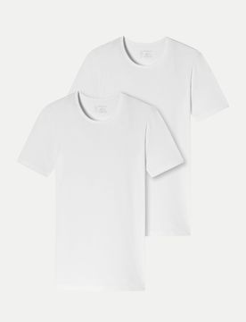 Schiesser T-Shirt 2er-Pack Weiß XL