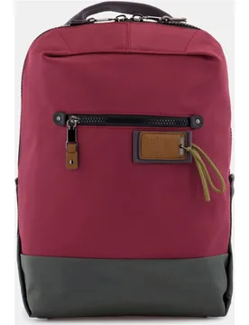 Mochila de mujer de tejido en color - Scharlau - FashionsVida