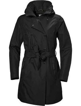 Welsey ii trench chaqueta impermeable mujer Negro (M) - Helly Hansen - FashionsVida