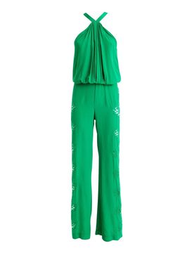 Tuta in pizzo con scollo tondo