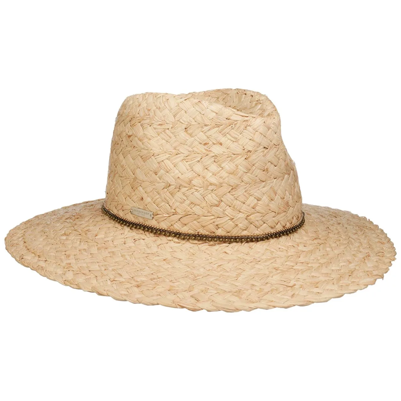 Lelara Straw Hat by - nature - Damen - Size: One Size - Seeberger - FashionsVida