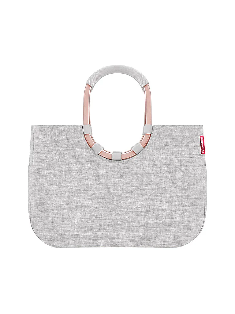 Bolso - Loopshopper Large Frame Twist Sky Rose gris claro - Reisenthel - FashionsVida
