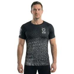 Maglietta A Maniche Corte T-shirt Black Snake L
