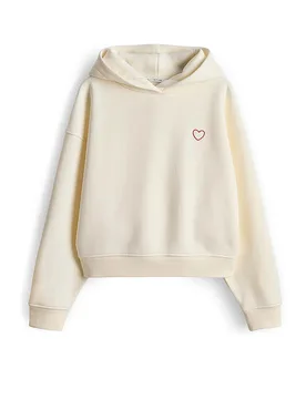 Kapuzensweater - Hoodie GALENTINE creme 36 damen - Opus - FashionsVida