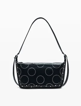 Sac bandoulière à clous BLACK U female - Desigual - FashionsVida