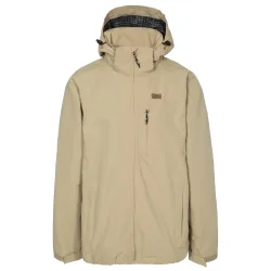 Mens Weir Waterproof Jacket - Tan - Size 2xs