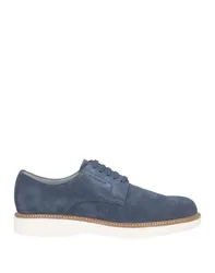 Schnürschuh Herren Blau 43 Herren