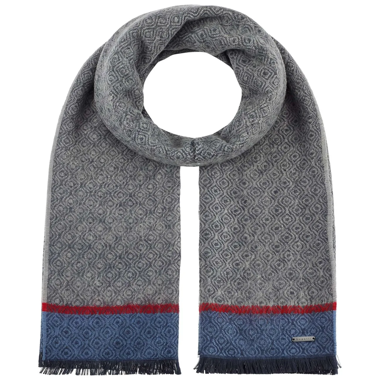 Tevero Scarf by - grey - Female - Size: One Size - Bugatti - FashionsVida