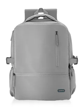 Sac à Dos Pour Ordinateur Portable Asbg-bp087-gr Grey One Size unisex - Aisens - FashionsVida