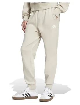 Joggers Essentials Feelcozy Fleece Wonder Alumina / White M - Adidas - FashionsVida