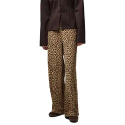 Pantalon Taille Haute Bosella Printed Wide Natural / Leo S