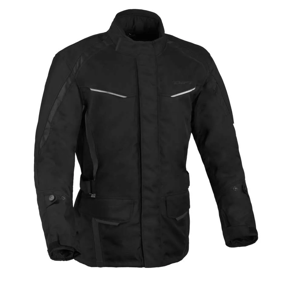 Giacca Moto Cage Aerotex Nero taglia 3XL - Difi - FashionsVida