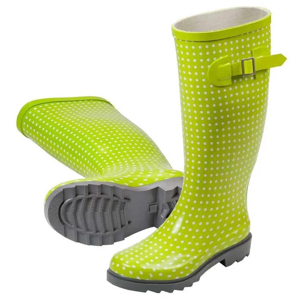 Bottes De Pluie Light Green EU 39 - Stocker - FashionsVida