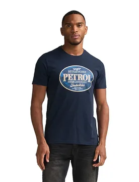 Maglietta A Maniche Corte M-1060-tsr602 Navy Blue XL - Petrol industries - FashionsVida
