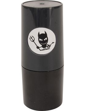 Golfball-Stempel Teufel schwarz