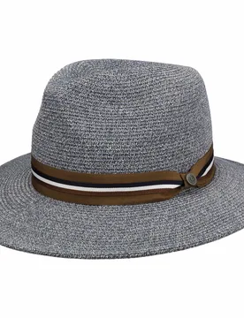 Tresano Straw Hat by - blue - Size: M (56-57 cm) - Bugatti - FashionsVida