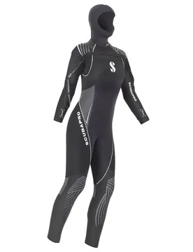 Muta Subacquea Da Donna Definition Hood 7 Mm