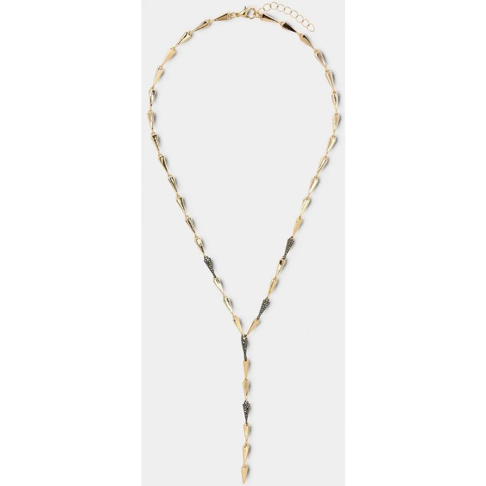 Collar largo con cuentas decorativas - Parfois - FashionsVida