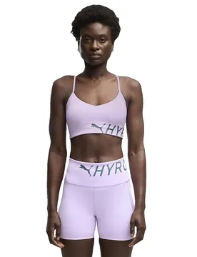 Soutien-gorge De Sport à Impact Moyen X Hyrox Strappy Pwrmode Light Lavender XL