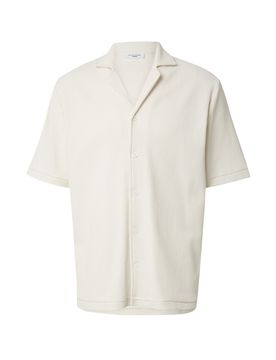 TRAPP Camisa 'Leopold' blanco lana