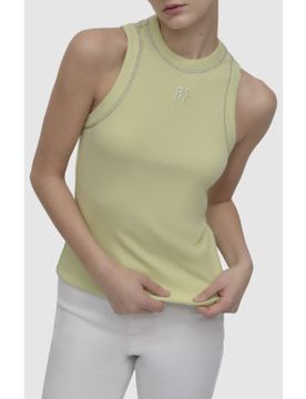 Para mujer. DJ5T1380 Top Stone (XS), Casual, Algodón, Sin mangas / Tirantes