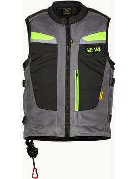 Gilet Mab V4.0 Airbag Grigio Nero taglia L/XL