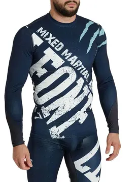 T-shirt à Manches Longues Rashguard Primal Instinct Bold Blue S
