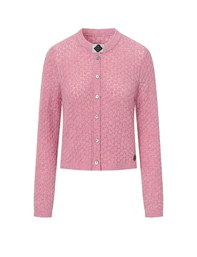 Trachtenstrickjacke DAGLIND rosa L damen - Stapf - FashionsVida