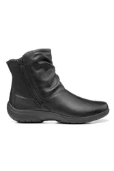 Whisper Women's Wide Fit Leather Boot - - Size: 3.5