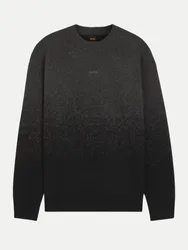 Orange Strickpullover Kalbrush Schwarz XXL