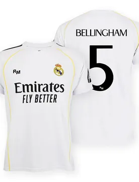 T-shirt à Manches Courtes Domicile 25/26 Bellingham White M
