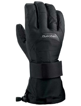 Wasserfeste und atmungsaktive Skihandschuhe Wristguard Glove Black für Herren Größe XL schwarz