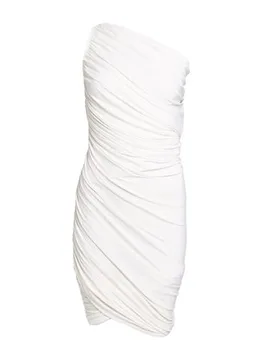 Midi-Kleid Damen Cremeweiß 32,34,36,38,40 Damen - Norma Kamali - FashionsVida