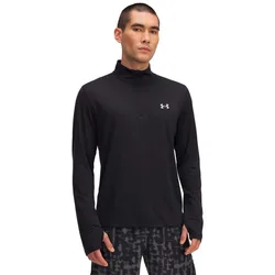 Felpa Con Mezza Zip Launch Black / Black Reflective S
