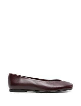 Women's Squared-Toe Low-Heel Shoes