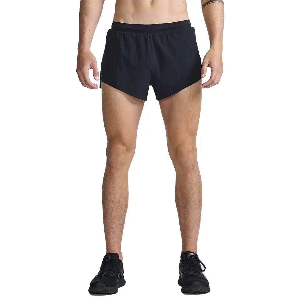 Short Light Speed 3 Inch Black / Black Reflective XL - 2XU - FashionsVida