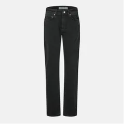 Mens Fit Jeans In Back Indigo - Black - Size 36w/34l