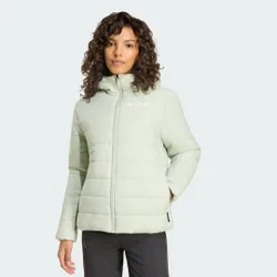Terrex Multi Essentials Giacca con Cappuccio CLIMAWARM Isolata XL Halo Green