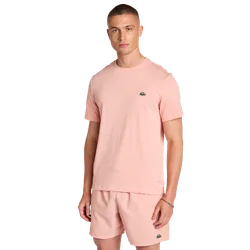Small Logo Men T-Shirts - Pink - Size XL - Poly Jersey - Pink - Size: Extra Large