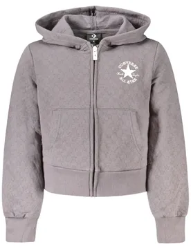 Mädchen LANGARM-KAPUZENPULLOVER Grau 4CG807_GRGDA