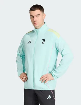 Giacca da rappresentanza Tiro25 Competition Juventus FC 25/26 S Semi Flash Aqua - Adidas - FashionsVida
